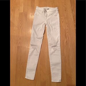 american eagle mid rise jeans